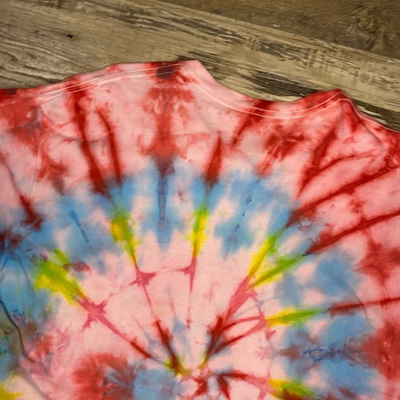 Run DMC Tie Dye Spiral Tee - Picture 12 of 12